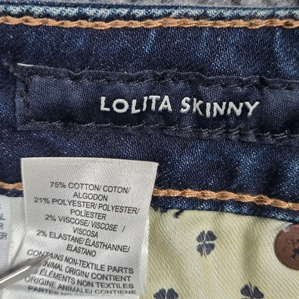 Lucky Brand Women's Lolita‎ Skinny Jeans Dark Wash Denim Size 8/29 Regular